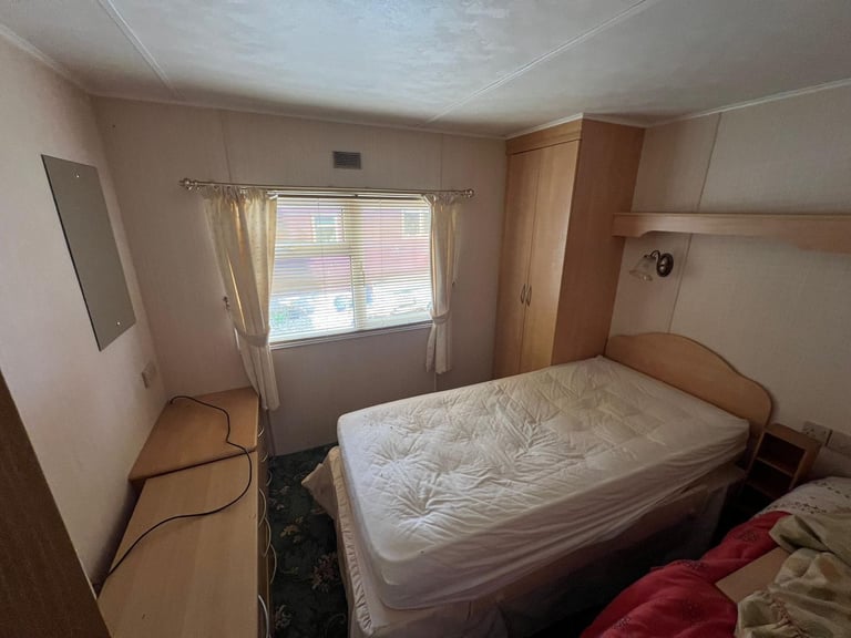 Static Caravan For Sale Pine Log 40ftx12ft, 2 Bedroom Cabin