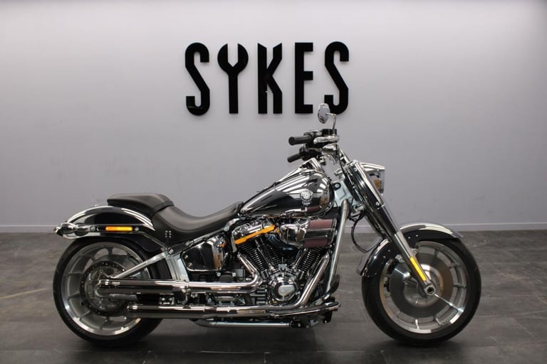 image for 2025 Harley-Davidson FLFBS Softail Fat Boy 117 Grey Ghost
