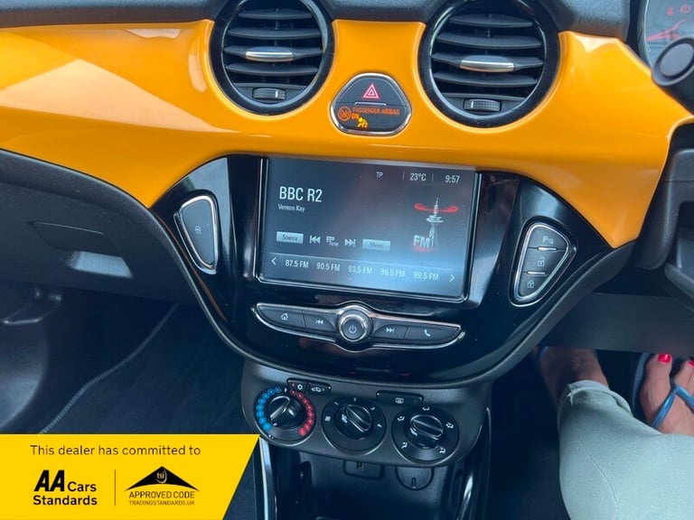 2017 Vauxhall ADAM JAM 1.4 Petrol Yellow