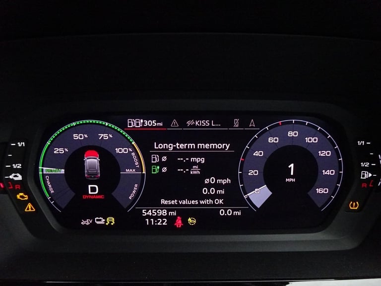 2022 22 REG AUDI A3 SPORT 40 TFSI E HYBRID AUTO DAMAGED REPAIRABLE SALVAGE