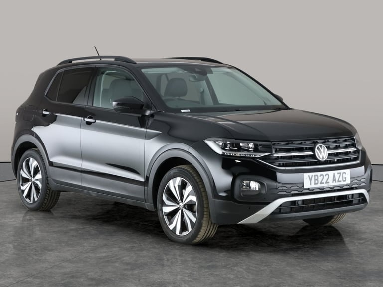 2022 Volkswagen T-Cross 1.0 TSI Black Edition SUV 5dr Petrol DSG Euro 6 (s/s) (110 ps) - NAV - BL...