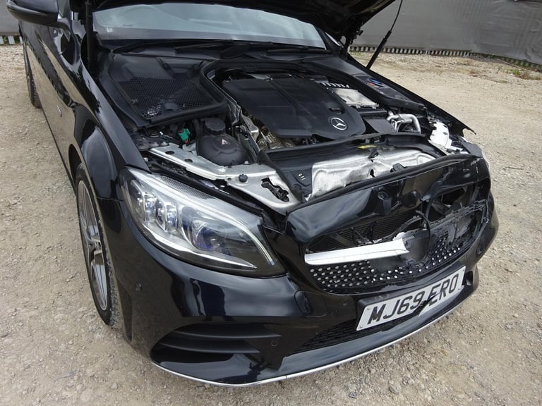 2020 69 REG MERCEDES C300 AMG LINE ED PREMIUM HYBRID DIESEL AUTO DAMAGED SALVAGE