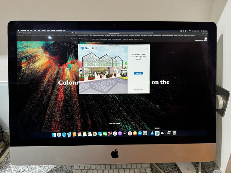 iMac 27 inch with free wireless keyboard and mouse