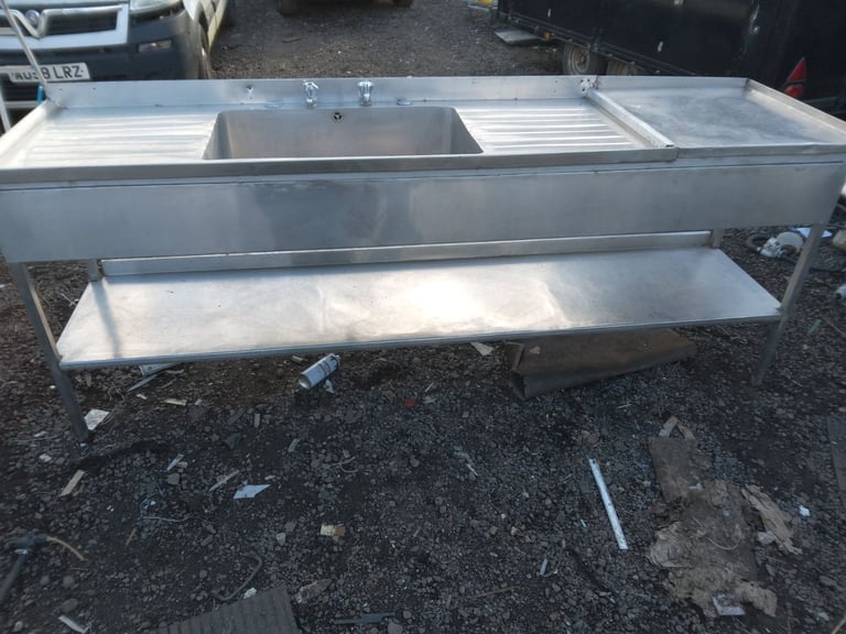 Catering equipment commercial stainless Steel sinks restaurant kitchen trailer items 