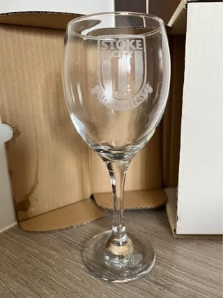 Stoke city glass