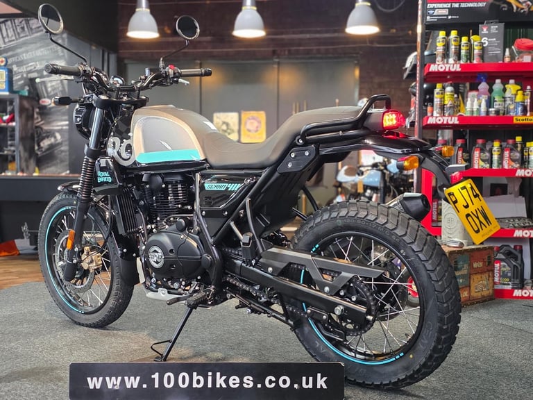 2024/74 ROYAL ENFIELD SCRAM 411 E5 HIMALAYAN 280 MILE'S 