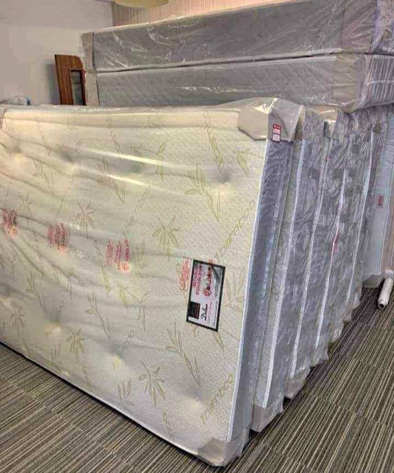 image for Double Size Brand New Full Memory Foam Mattress With Cash On Delivery Service