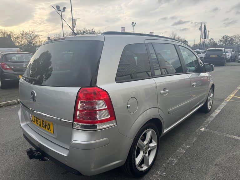 2013 Vauxhall Zafira 1.6i [115] Exclusiv 5dr MPV Petrol Manual