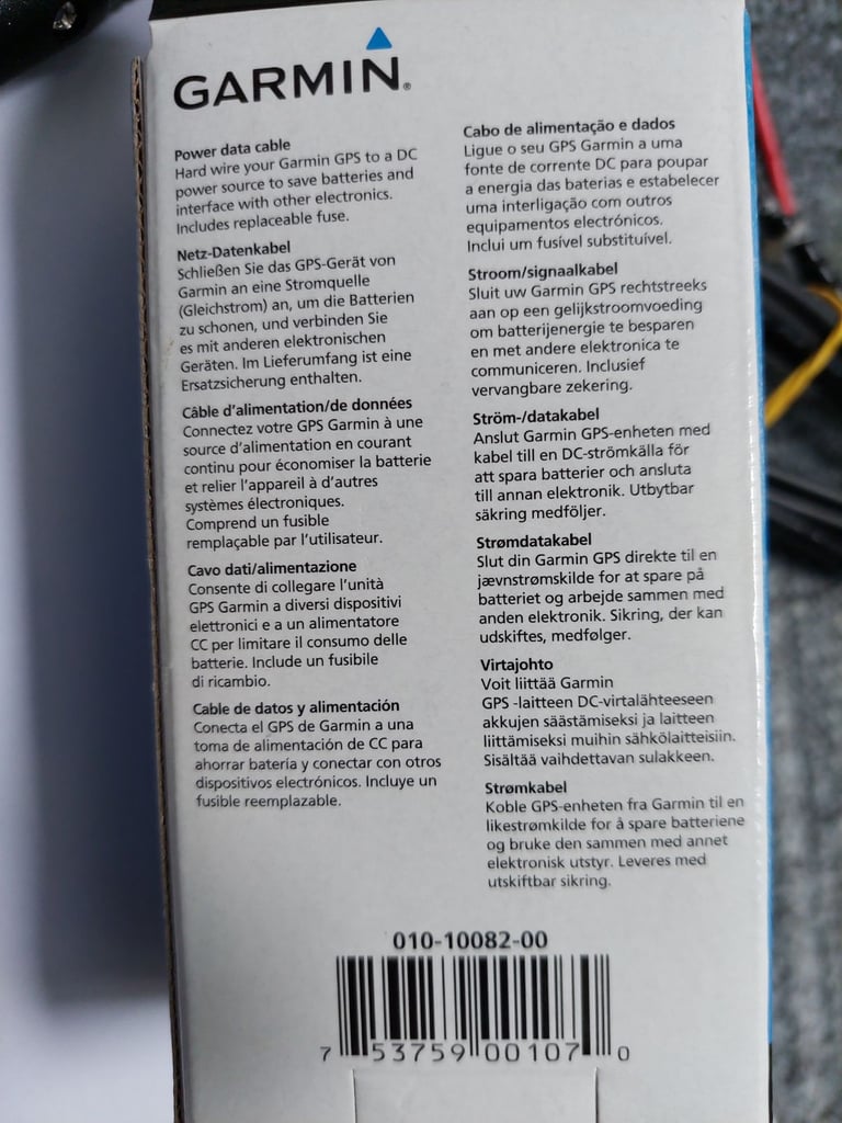 Garmin Power Data cable