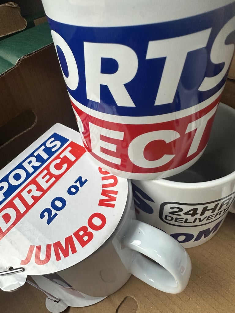 image for New Sport Direct Mugs Never used