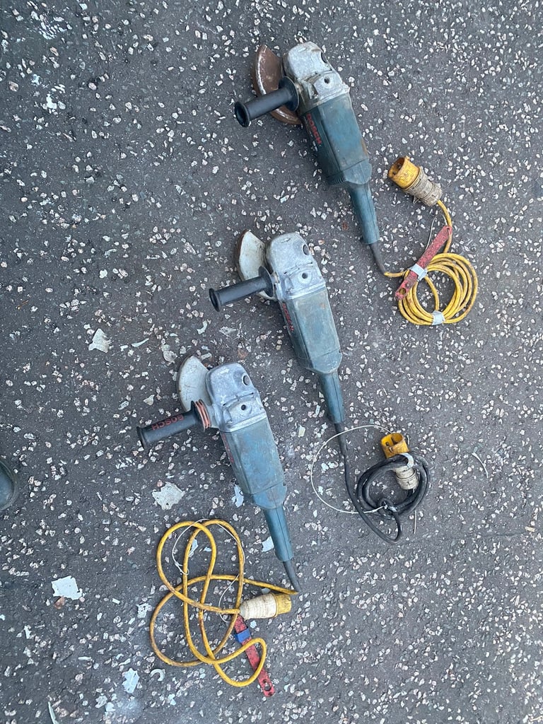 Bosch professional grinders 