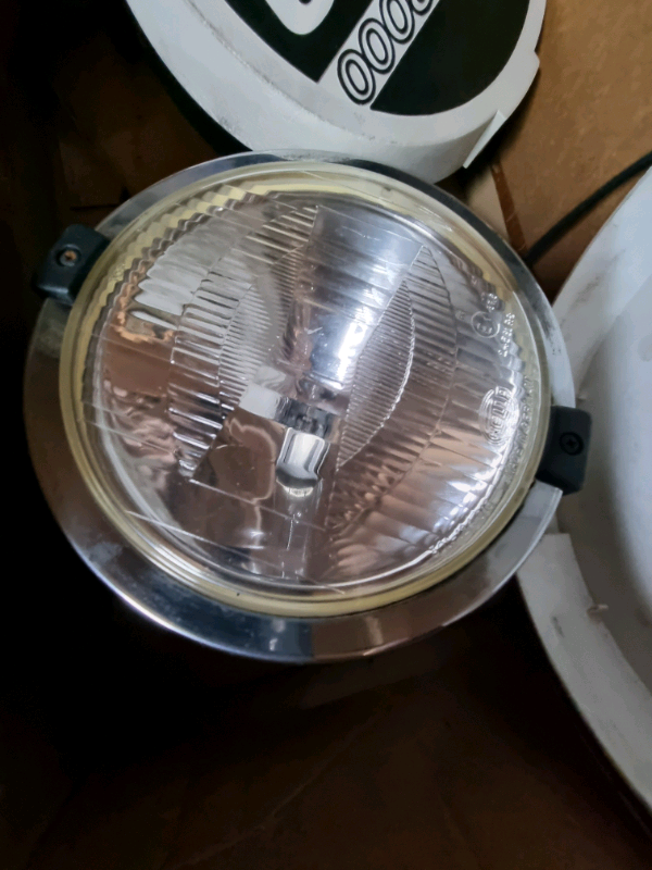 Hella Rallye 2000 Spotlights with covers