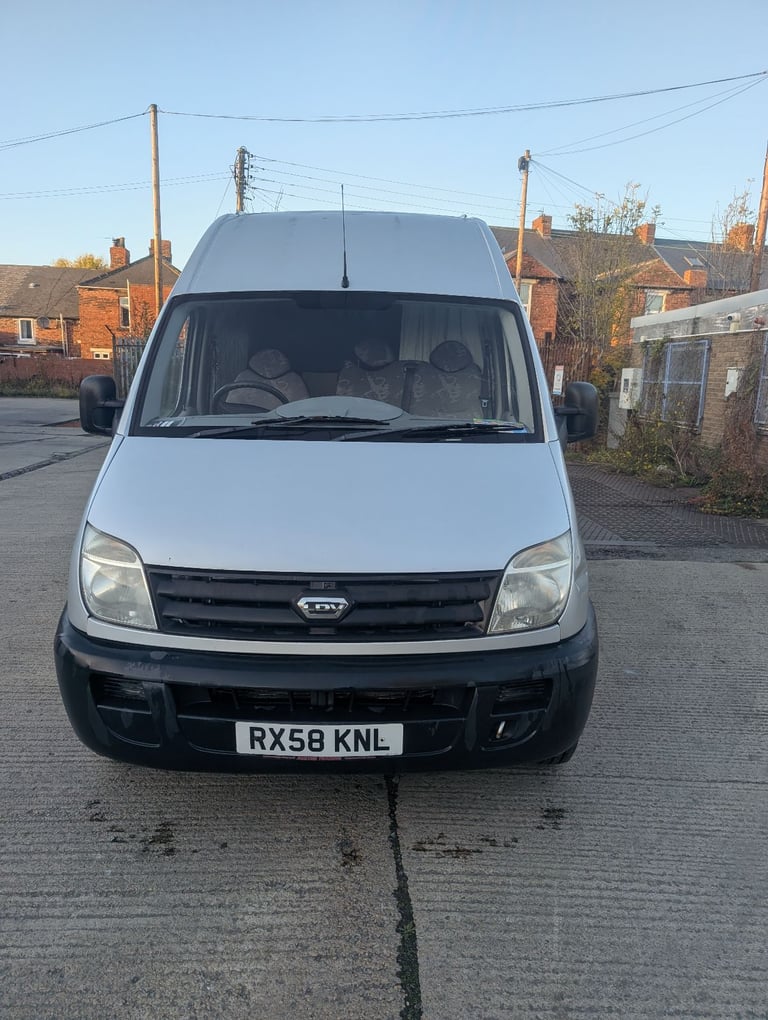 LDV maxus diy camper bike van transit vivaro transporter 