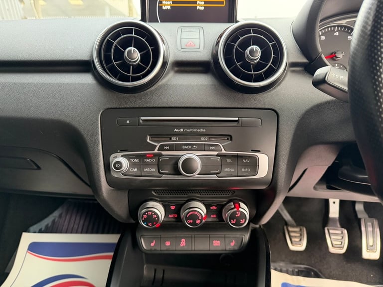 2016 Audi A1 1.4 TFSI 150 Black Edition 3dr HATCHBACK Petrol Manual