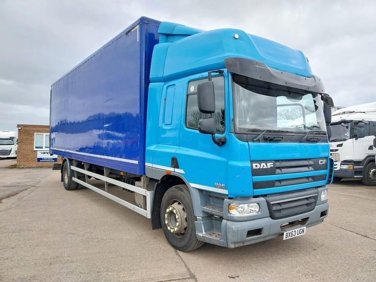 DAF CF 65 250, 2013/63, 28ft Box Body Truck, 18 Ton, Hi Roof Sleeper cab