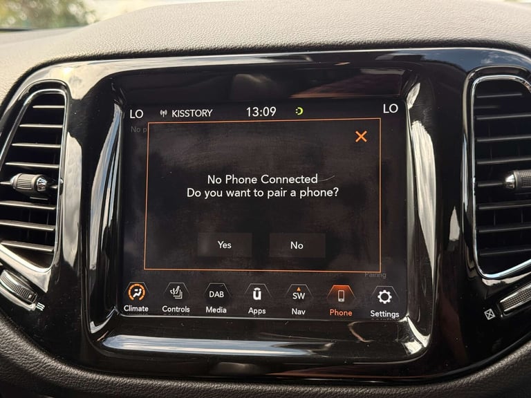 2020 Jeep Compass 1.4 Compass Night Eagle MultiAir II 4x2 5dr SUV Petrol Manual