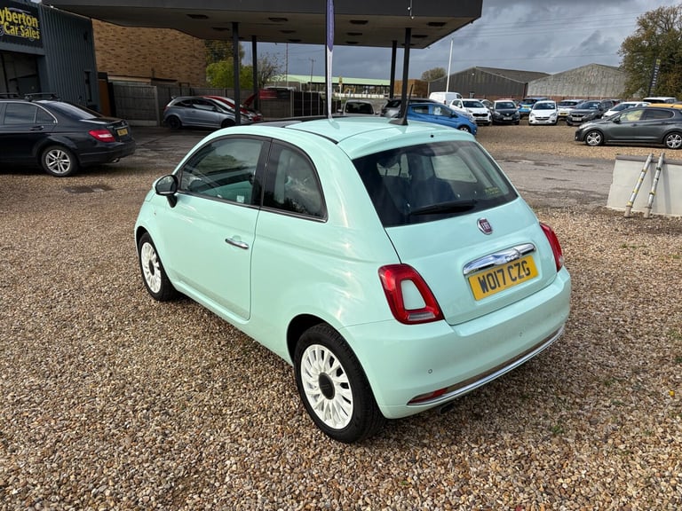 2017 Fiat 500 1.2 Lounge 3dr HATCHBACK Petrol Manual
