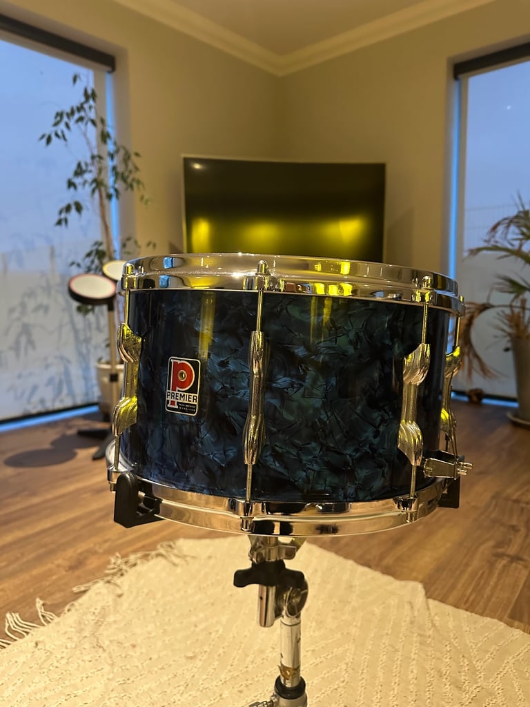 1960s Premier Blue Pearl Drums Various Sizes 
