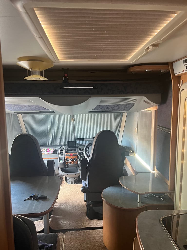 The burstner elegance 6.9 motorhome lovely condition  + £3000 of accessories 