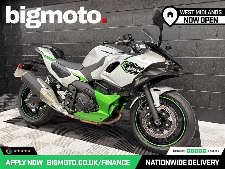 image for 2024 24 KAWASAKI NINJA 7 HYBRID 451 SUPER SPORTS PETROL HYBRID AUTOMATIC (69 PS)