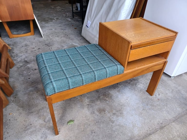 Vintage telephone table 