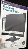 Secure-View 24-Inch; Blackout Privacy Filter