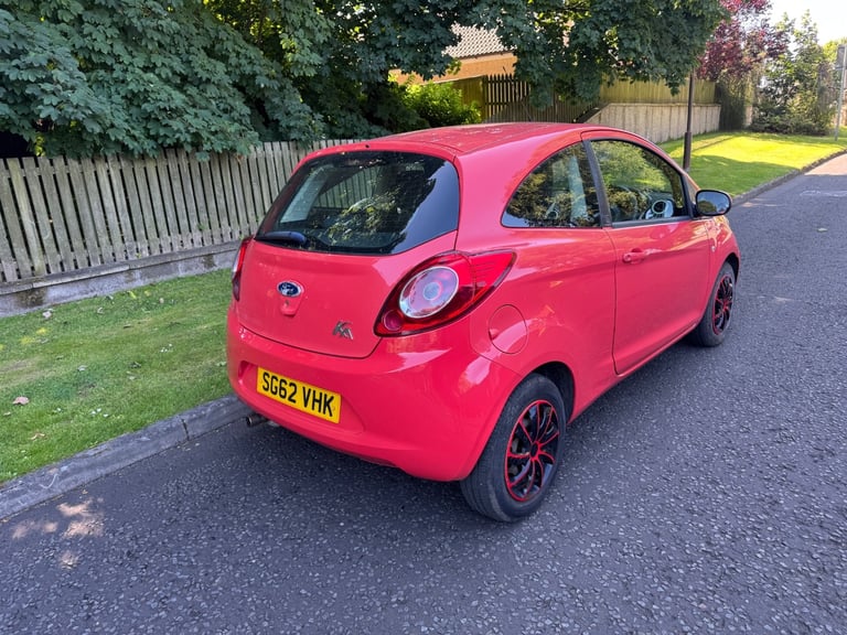 FORD KA EDGE 1.2L (2012) start/stop full year mot cheap tax 3 door