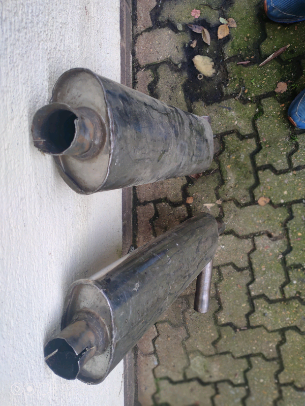 TR 8 - TR 7 Stainless steel  silencers