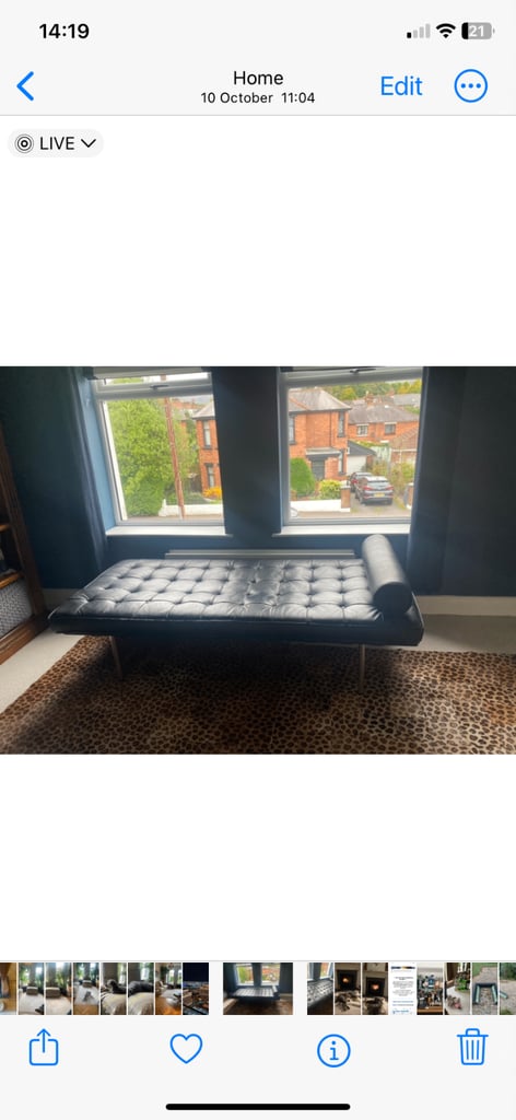Mid century day bed 