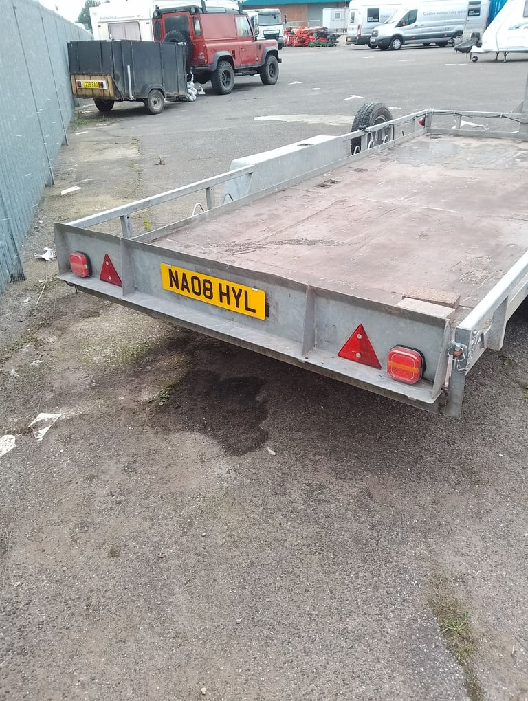 14ftx6ft tilt bed car trailer 