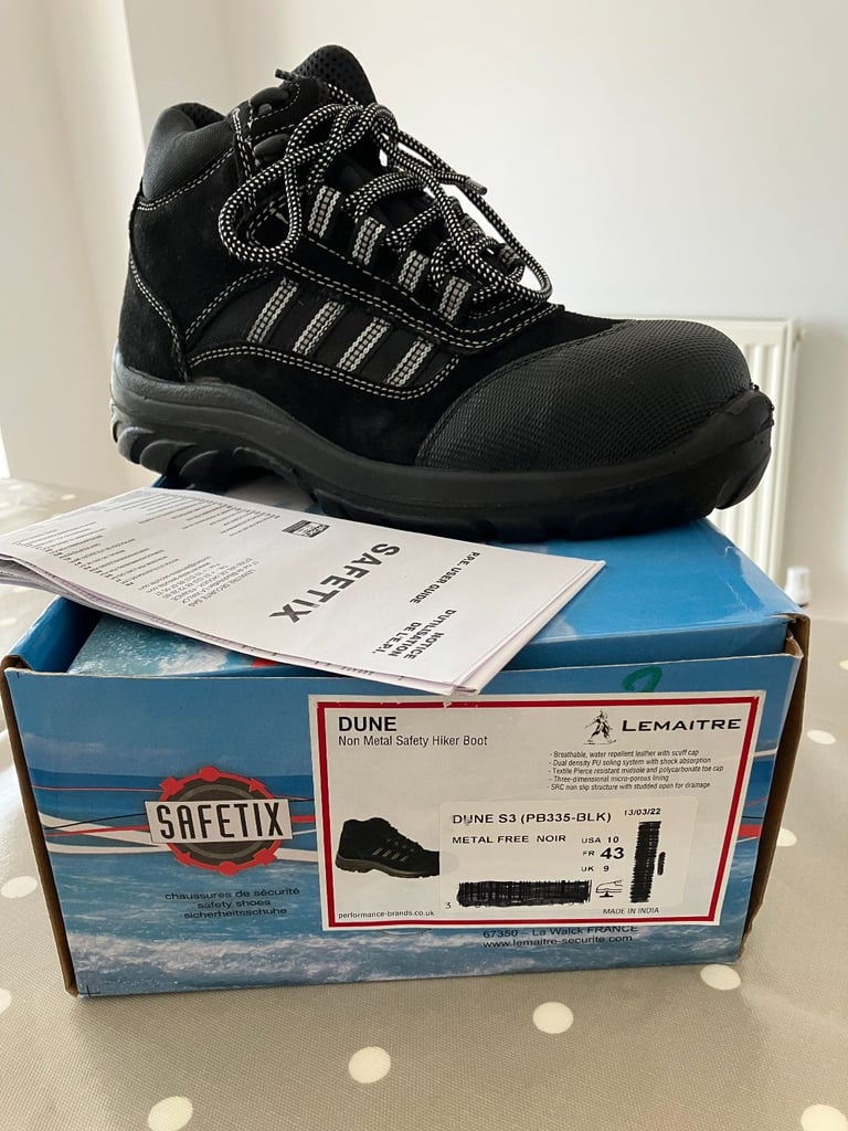 Mens Safety Hiker Boot size UK 9