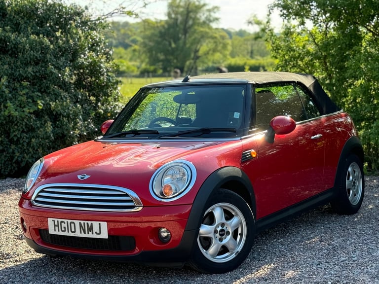 2010 MINI CONVERTIBLE 1.6 COOPER, WOW 51K MILES, HUSBAND AND WIFE OWNED FROM NEW