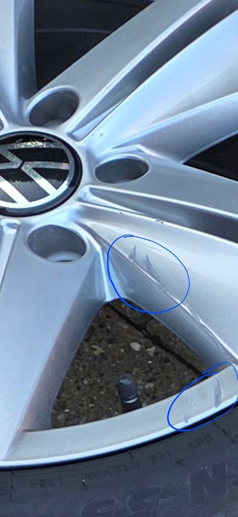 Vw golf wheels and tyres