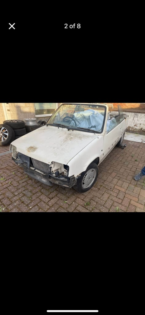 Renault 5 Gtx convertible 1990 g Reg 1.7 
