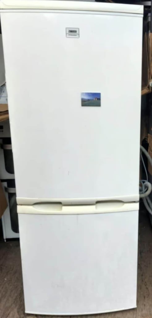 zanussi fridge freezer, can deliver