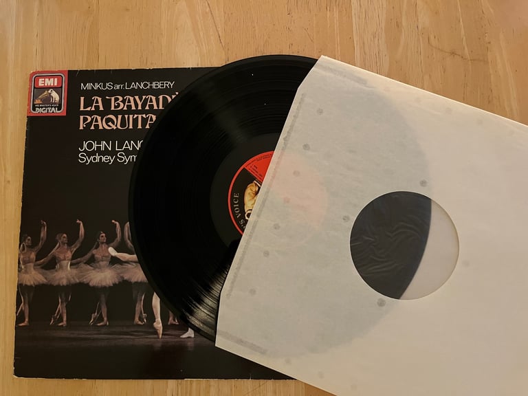 La Bayadere Minkus arr. Lanchberry Special Import 1983 EMI Digital ASD 1834251