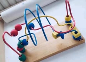 image for Wooden toy abacus bead counting 