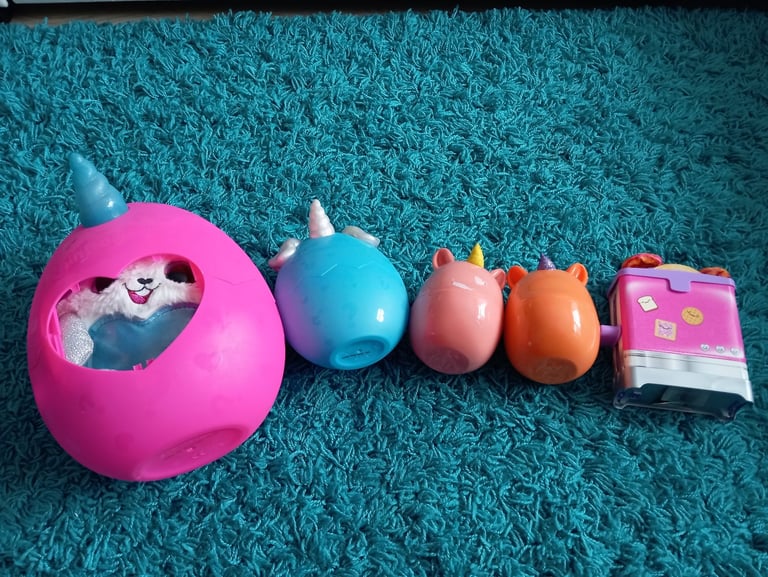 Squishy rainbow unicorn toys bundle