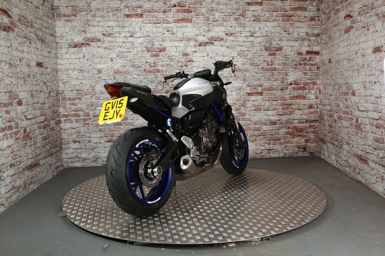 YAMAHA MT-07 ABS 2015 Petrol Manual in Silver