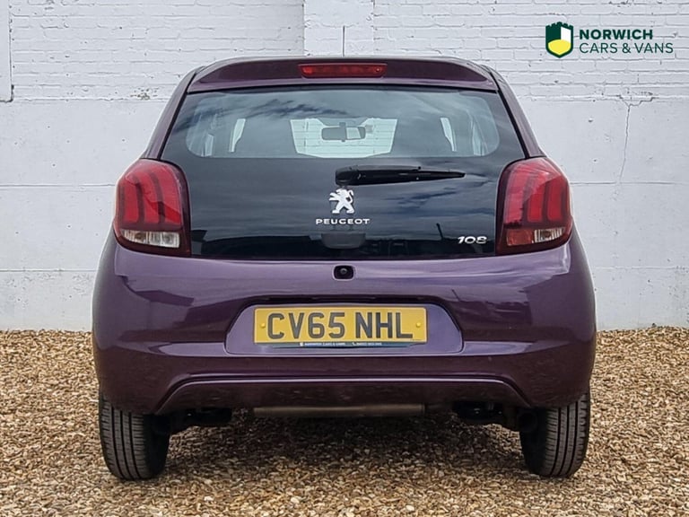 PEUGEOT 108 1.0 Active Purple Manual Petrol 2016