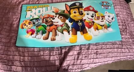 Paw patrol wall picture 