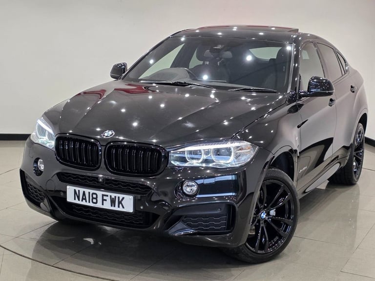 2018 18 BMW X6 3.0 30D M SPORT SUV 5DR DIESEL AUTO XDRIVE EURO 6 (S/S) (258 PS) 