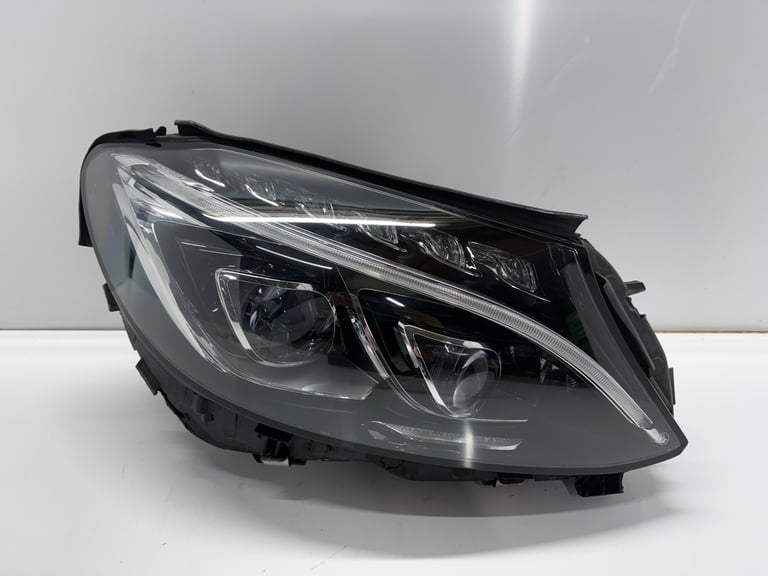 image for Mercedes c class 2015-19 driver headlight led 
