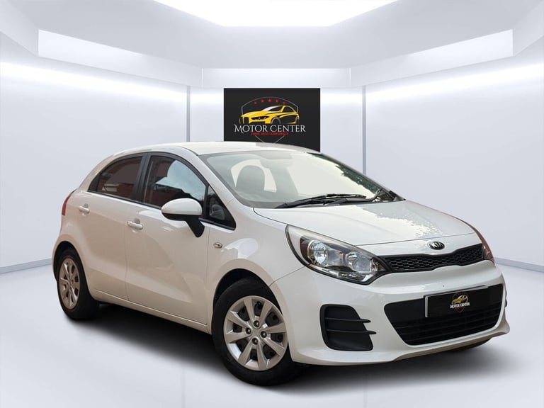 Kia Rio 1.2 manual white 2015
