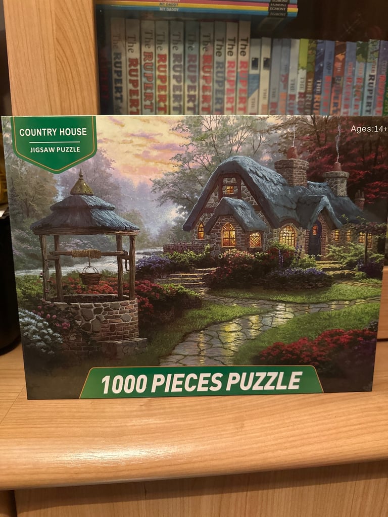 image for 1000 pieces puzzle country house 