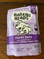 Barking Heads Puppy Food - Surplus! 3 boxes of 10 sachets