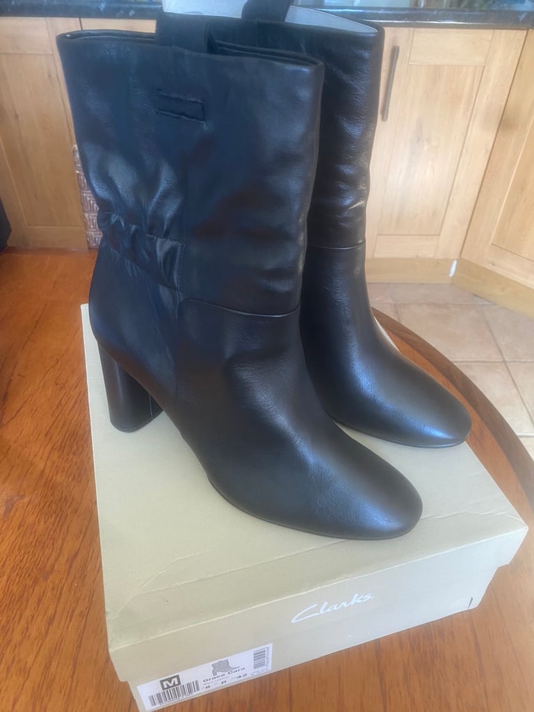 Clarks Ladies Black Boots 'Grace Cara' Sz 8/42 | in Astley, Manchester |  Gumtree