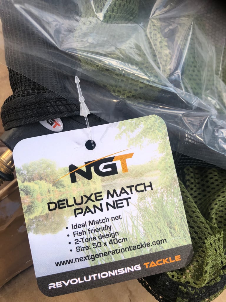 image for Brand new NGT deluxe match/coarse fishing landing net