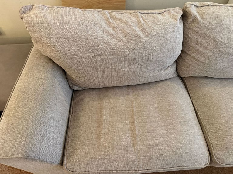 Spacious Left-Hand Corner Sofa with Storage Footstool – Good Condition Only £250