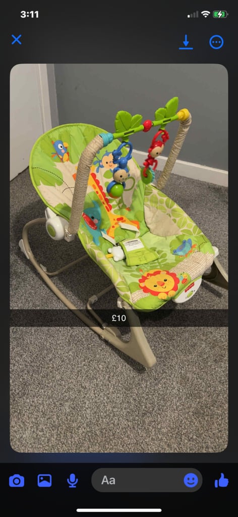 image for Baby swing or bouncer 